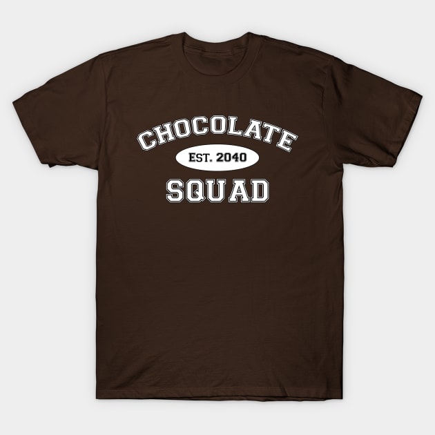 The Romance Bar: Chocolate Squad T-Shirt by Art Comedy Pop-Culture Network!